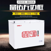 [新年大促]星星(XINGX)BCD-306GA冷藏冷冻双箱冰柜 顶开门卧式商用