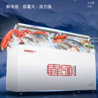 星星(XINGX)500升 商用冰柜冷藏保鲜强劲冷冻超市便利店大容量节能省电家商两用单温冷柜 BD/BC-500R