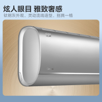美的(Midea) 空调KFR-35GW/BDN8Y-SN200(1)A 1.5匹1级变频冷暖挂壁式空调