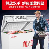 星星(XINGX) 500升 商用卧式冷柜 冷藏冷冻转换 冰柜 商用保鲜设备 微霜系统 节能省电 BD/BC-500R