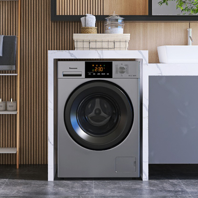 松下(Panasonic) 洗衣机 XQG100-N1MT 10公斤滚筒洗衣机全自动家用变频大容量洗脱一体