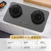 预售小米(MI)米家燃气灶 4.8kW(液化气)猛火 P1智能双边定时 底座可调节JZT-MJ03CY