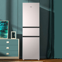 海尔(Haier)BCD-218WGHC3E7Y1 218升风冷无霜冰箱变频三门纤薄机身单独变温空间黑金净化小冰箱