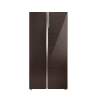 松下(Panasonic)NR-B651WG-XT 640L对开门大容量 精准调温一级能效带变温大冰箱 蜜糖棕