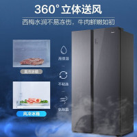 海尔(Haier)BCD-540WGHSSE5SF对开门冰箱540升容量家用 风冷变频一级能效干湿分储净味除菌
