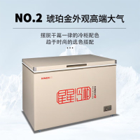 星星(XINGX) BD/BC-401A冰柜商用大容量冷冻柜单温转换柜商用冰柜冷冻冰柜 冰鲜雪柜超市急冻柜 顶开门
