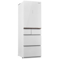 松下(Panasonic)NR-E452SX-W 435升冰箱 APP智控 微冻保鲜 风冷自自动制 冰玻璃面板顶置压缩机