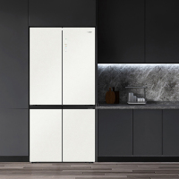 海尔505升十字对开门超薄冰箱 零距离嵌入全空间保鲜 EPP超净系统 BCD-505WGHTD14GXU1