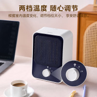 美的(Midea)“小身材” 取暖器家用/加热暖风机/小型电暖器/电暖气片/电热风扇/暖手宝台地两用速热便携HFU15D