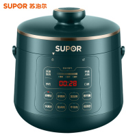 苏泊尔(SUPOR) 迷你智能电压力锅SY-23YC8062Q 家用2.3L白瓷陶晶球釜内胆 开盖火锅 智能预约口感多选