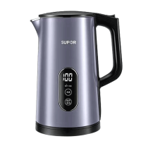 [元旦大促]苏泊尔电水壶1.7L容量316L不锈钢机身1500W大火力多段调温显影控温SW-17S61A