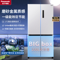 松下(PanasonicNR-EW55CPA-W 十字对开冰箱NR-EW55CPA-W 550L宽幅变温纳诺怡除菌除异味