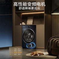 小天鹅(LittleSwan)滚筒洗衣机全自动 纯平全嵌[本色蓝氧2.0 TG100V89PRO]护色洗 1.1洗净比