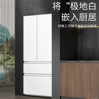 松下(Panasonic)NR-TD52WPA-W法式多门冰箱两侧零嵌2倍大冷冻自清洁自动制冰大容量