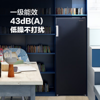 松下(Panasonic)NR-JFZ15WA-B 家用小型单门单冷冻冰箱冷柜风冷无霜一级能效