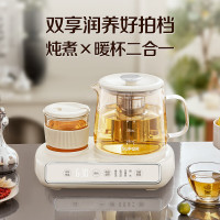 苏泊尔(SUPOR)养生壶 烧水壶 煮茶壶 热水壶 迷你 多功能二合一保温茶壶1L/升容量小型全自动 10Y05
