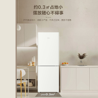 咨询查库存 海尔170升两门冰箱 风冷无霜 DEO净味 灵巧占地小 租房小冰箱 BCD-170WGHC2E9GL