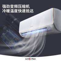 格力(GREE)KFR-26GW/NhBc3Bs 宁炫 新三级能效 变频冷暖 强劲制冷 4种睡眠模式 高温自清洁 大1匹
