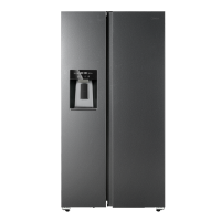 美的(Midea)MR-596WKIPZE 云釉灰 568升对开门风冷一级变频大容量全自动制冰智能家用电冰箱