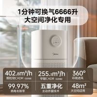 美的空气净化器除甲醛除苯家用除菌吸宠物猫毛室内除异味过敏源P300 高效除醛祛味-APP远程操控