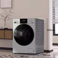 松下(Panasonic)XQG100-N3J1[银河系PP单洗]官方滚筒洗衣机10kg家用全自动户外服洗