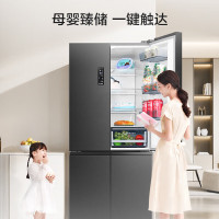 [请先咨询库存]容声BCD-485WD3FPZ冰箱十字四开门对开门一级能效变频双系统节能家用大容量超薄可嵌入
