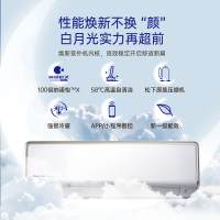 松下空调洵风系列 1.5匹挂壁式空调挂机 新一级能效 100倍纳诺怡 WIFI 松下原装压缩机电辅加热DG35K410Q