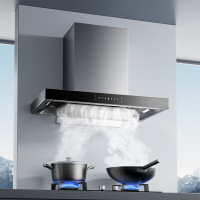 美的CXW-140-TJ28 28立方爆炒大吸力 1000Pa大静压 挥手智控 WiFi智控 家用油烟机 抽油烟机