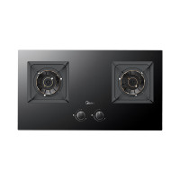 [元旦直降]美的(Midea)家用燃气灶 5.2KW大火力 精煅铜火盖 宽频调节天然气JZT-X52X 天然气