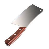 原森太花梨木手柄不锈钢砍骨刀