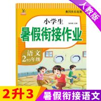 暑假作业二年级下册语文数学全套暑假衔接作业二升三人教版 暑假衔接作业/二升三 语文