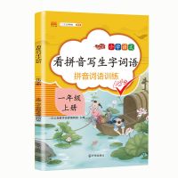 一年级语文拼音拼读训练看拼音写词语同步训练人教版专项练习册 看拼音写生字词语