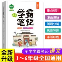 学霸笔记小学语文学霸笔记1-2-3-4-5-6年级全套小学语文知识大全 [全国通用版]1-6年级 预习+复习 小学英语语