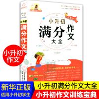小升初满分作文大全/特级教师全程点拨 优秀作文精选素材作文书
