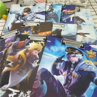 王者荣耀A4板夹小学生作业夹板垫板画板卡通创意写字板文具试卷夹 王者随机一个