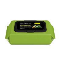 牛油果卸妆湿巾卸妆巾卸妆棉卸妆水女眼脸温和清洁一次性免洗便捷 1大包[60片]体验装