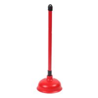 强力马桶真空打气疏通器一炮通皮撅子下水道疏通神器皮揣子马桶吸 红色[普通款]