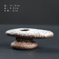 陶瓷可爱迷你水培花瓶小花器桌面中国风盆景鱼缸装饰绿植水养器皿 SYC小假山花器