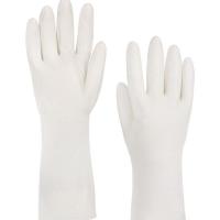 防水家用丁晴橡胶手套清洁厨房厕所洗衣防水手套耐磨耐用劳保手套 [普通S款] [PVC材质] [一双装] [体念装/日常不