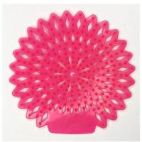 小便池除臭球厕所芳香球尿斗香片香块过滤网防堵防臭除臭块圆形 红色(超级玫瑰) 1片装