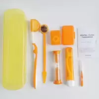 带牙套正畸专用牙刷套装儿童成人矫正牙齿清洁工具便携箍牙保护蜡