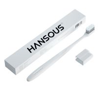 [小头螺旋丝牙刷]高颜值韩版 软毛牙刷成人学生独立包装防尘罩 白色单支体验装