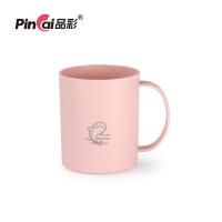 新品韩版牙刷杯子家用学生洗漱喝水创意简约塑料防摔男女通用 单个装粉红色