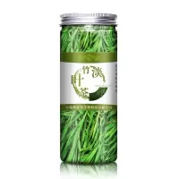 竹叶青淡竹叶茶花茶石竹茶青绿茶新茶茶叶罐装野生花草茶代用 [淡竹叶翠绿茶]一罐