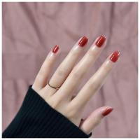 INNUANTIAN NAIL春夏新色美甲显白水蓝色甲油胶果冻系美甲店专用 QJD桃桃冰沙QJD 8ml扁瓶