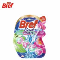 [德国汉高] Bref妙力 多效洁厕魔力球厕所马桶清洁剂清爽去味 [试用装]果园荷氛1入(冲刷250次