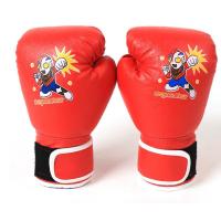厂家直销拳击手套成人儿童比赛泰拳搏击训练打沙袋格斗散打拳套 儿童奥特曼红色