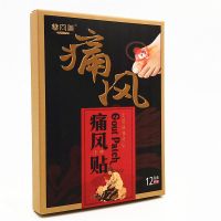 痛风贴膏喷剂降尿酸克星关节消肿止疼神器风湿型冷敷凝胶疼痛专用 1袋[体验效果]12贴