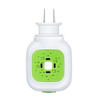 [通用型]电热蚊香液加热器插电式家用电蚊香器插头可旋转带开关 1个装