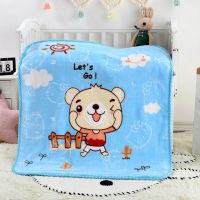 儿童幼儿园学生毛毯双层加厚云毯小孩秋冬午睡抱被子婴儿用品盖毯 单层云毯100*110约1斤 双层云毯(普通包装自用)